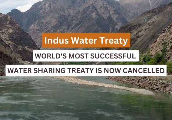 Image of Indus river in India