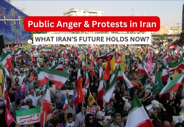 People protests in Iran due to economy fall and rial fall