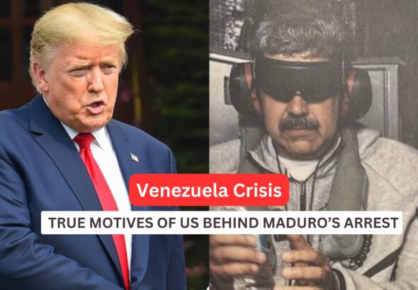 Donald trump and Venezuelan president Maduro
