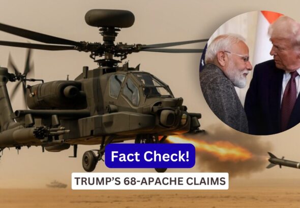 trump claims that India is buying 68 apache helicopters