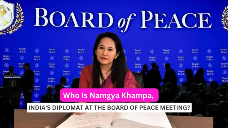 Who Is Namgya Khampa India's Diplomat at the Board of Peace_Decode Journalism