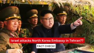 Fact Check: Did Israel attack the North Korea embassy in Tehran?