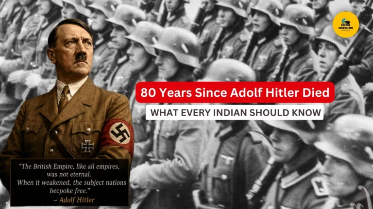 80 Years Since Adolf Hitler Died: What Every Indian Should Know - Decode Journalism