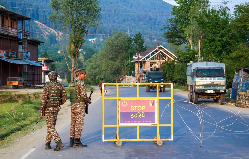 Pahalgam security checks