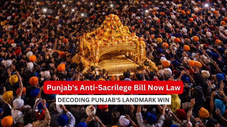 Decoding Punjab's Landmark Win Anti-Sacrilege Bill is now a Law_Decode Journalism