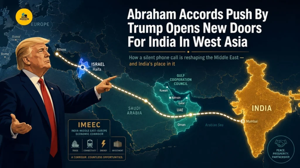 Abraham Accords Push By Trump Opens New Doors For India In West Asia_Decode Journalism