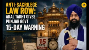 Anti-Sacrilege Law Row: Akal Takht Gives Punjab Govt 15-Day Warning 