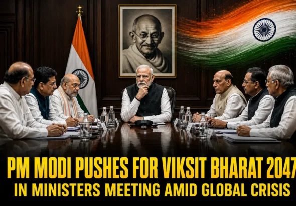 Council of Ministers Meeting Pushes for Viksit Bharat 2047 Amid Global Crisis_Decode Journalism