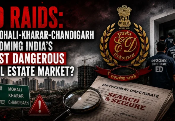 ED Raids_Is Mohali Kharar Chandigarh Becoming India's Most Dangerous Real Estate Market_Decode Journalism