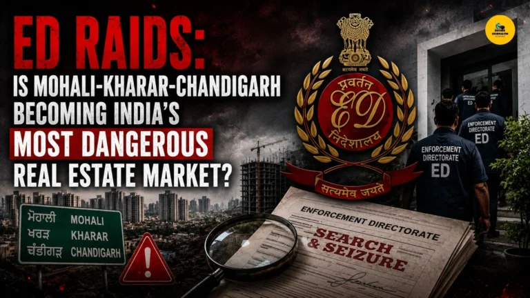 ED Raids_Is Mohali Kharar Chandigarh Becoming India's Most Dangerous Real Estate Market_Decode Journalism