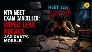 NTA NEET Exam Cancelled: Paper Leak Breaks Aspirant’s Morale