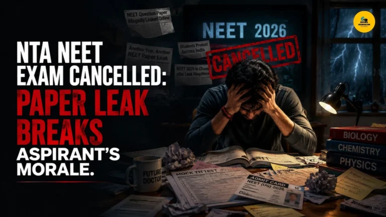 NTA NEET Exam Cancelled_Paper Leak Breaks Aspirants Morale_Decode Journalism