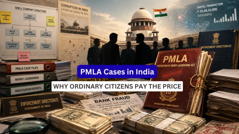 PMLA Cases in India_Scams,Politics,and Why Ordinary Citizens Pay the Price_Decode Journalism