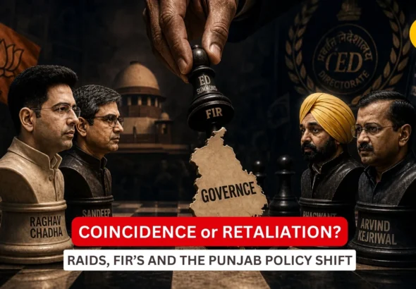 Raids & FIR Follows Raghav Chadha and Sandeep Pathak Coincidence or Retaliation
