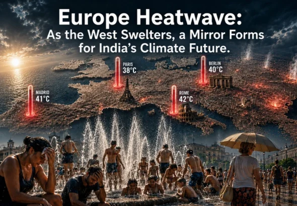 Europe Heatwave As the West Swelters, a Mirror Forms for India's Climate Future