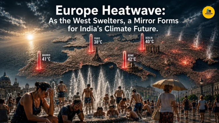 Europe Heatwave As the West Swelters, a Mirror Forms for India's Climate Future