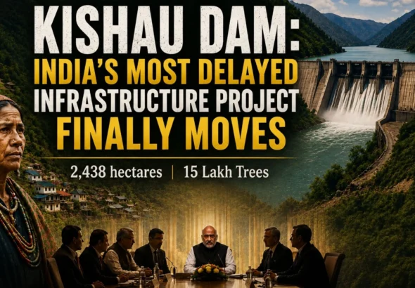 KISHAU DAM INDIA'S MOST DELAYED INFRASTRUCTURE PROJECT FINALLY MOVES