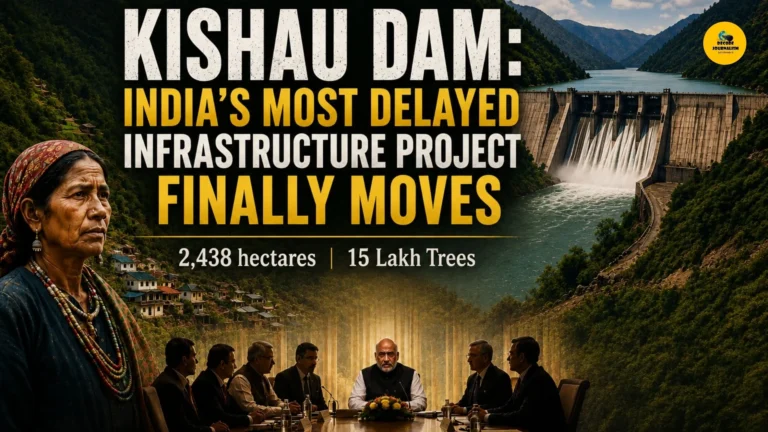 KISHAU DAM INDIA'S MOST DELAYED INFRASTRUCTURE PROJECT FINALLY MOVES