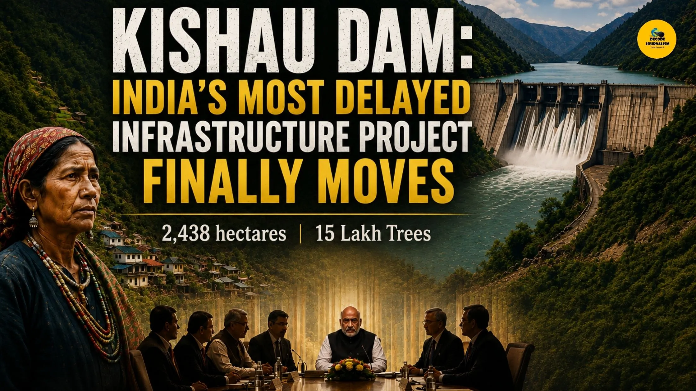 Delayed Decoding KISHAU DAM: INDIA'S MOST DELAYED INFRASTRUCTURE - Decode Journalism