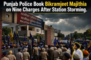 Punjab Police Book Majithia on Nine Charges After Station Storming