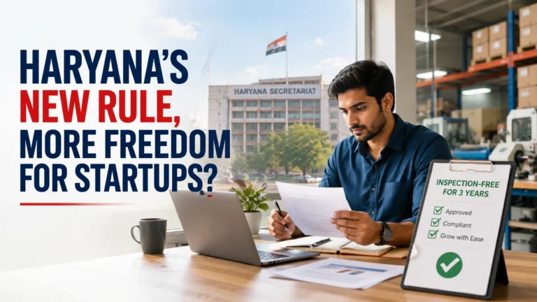 Haryana proposes Right to Business Bill, MSMEs to get 3-year inspection-free window