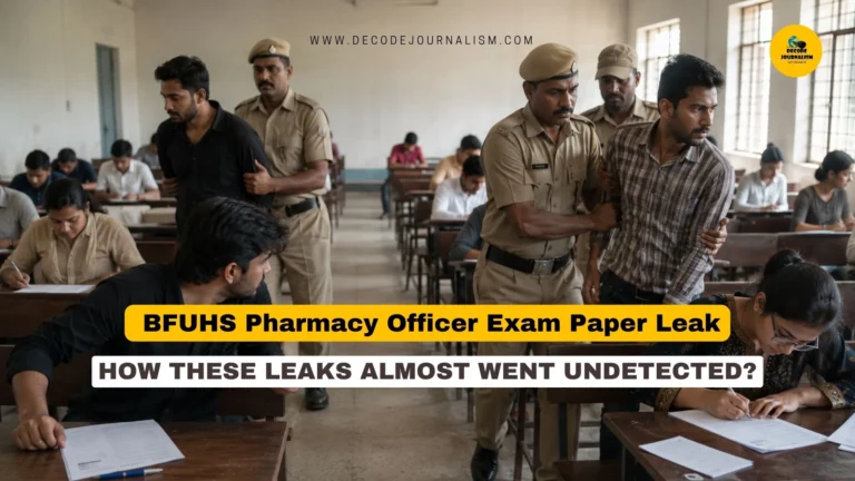 Pharmacy paper leaks controversy at exam centres in Faridkot Firozpur Kotkapura Punjab_Decode Journalism