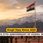 Kargil Vijay Diwas 2026 tribute ceremony at Kargil War Memorial in Dras, Ladakh