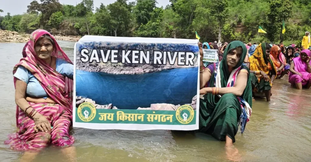 Ken-Betwa Link Project_Tribal Protests Enter 9th Day in Madhya Pradesh_Decode Journalism
