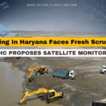 Mining site along the Yamuna river in Haryana under satellite and court monitoring