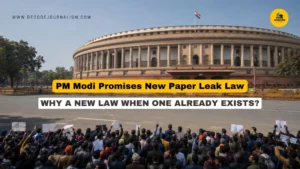 Explained: PM Modi Promises New Paper Leak Law Amid CJP Protest