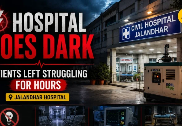 Power Outages at Jalandhar Hospital Leave Patients Struggling for Hours_Decode Journalism