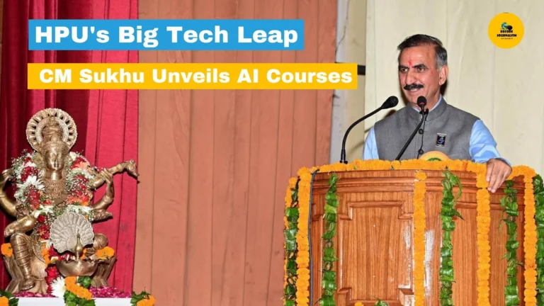 HPU Goes Global: CM Sukhu Unveils AI Courses