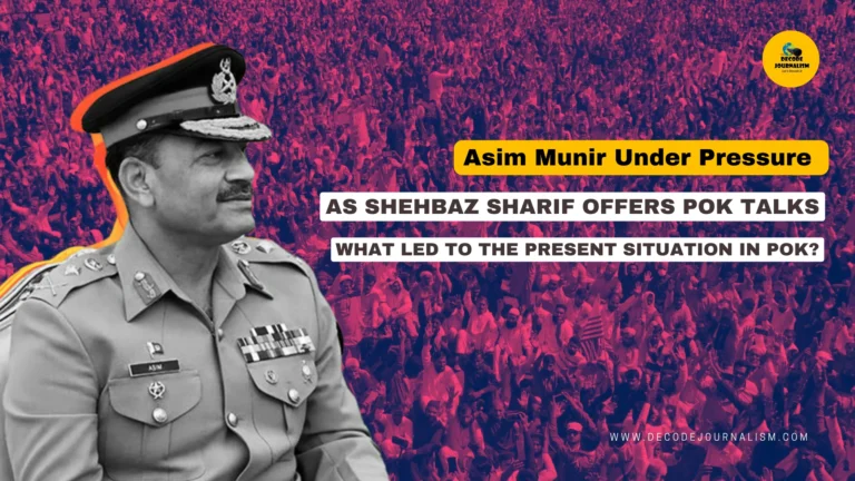 Asim Munir and Shehbaz Sharif face mounting unrest in Pakistan-occupied Kashmir, Balochistan and Khyber Pakhtunkhwa