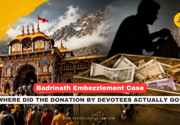 Badrinath Dham temple in the Himalayas at the centre of the 2026 donation embezzlement case investigation