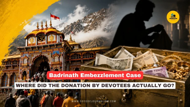 Badrinath Dham temple in the Himalayas at the centre of the 2026 donation embezzlement case investigation