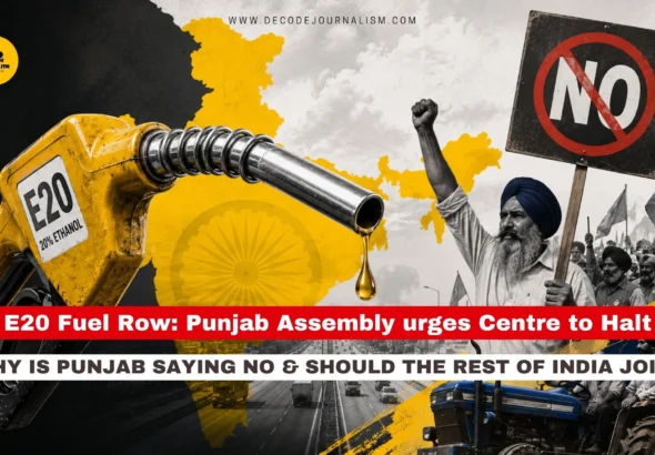 E20 fuel Punjab Vidhan Sabha resolution ethanol blending