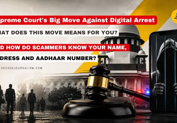 Supreme Court digital arrest order cyber fraud explainer India