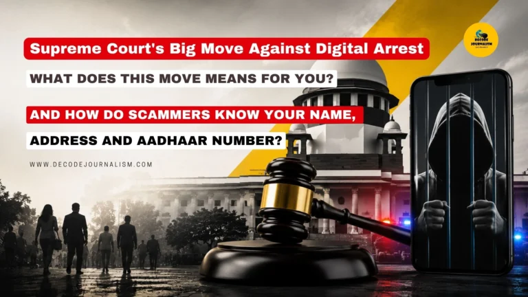 Supreme Court digital arrest order cyber fraud explainer India