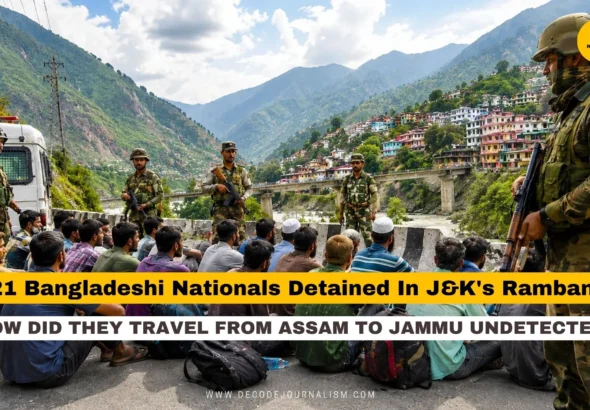 India Probes How 21 Bangladeshi Migrants Reached Kashmir Undetected