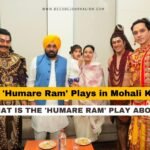 Actor Ashutosh Rana performs in the Humare Ram play in Mohali as part of Punjab's 41 city free theatre tour