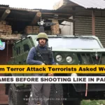 Security forces at the site of the Kulgam terror attack in South Kashmir