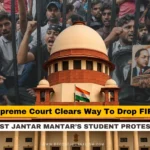 Supreme Court building representing the order clearing way to drop FIRs against student protesters