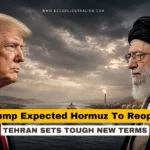 Cargo ship near the Strait of Hormuz amid the ongoing US-Iran war standoff